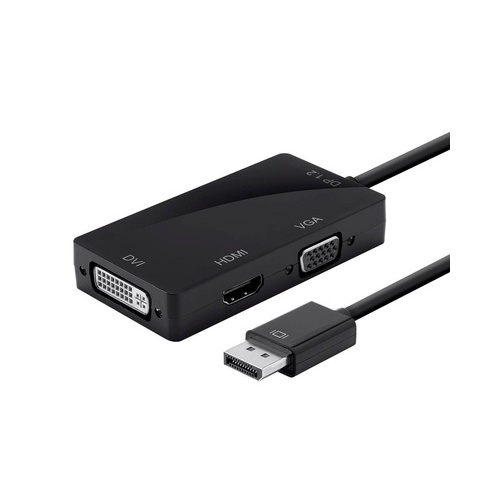 Monoprice Dp 1.2a To Hdmi, Dvi, Vga Passive Adaptr (12802)