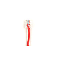 Black Box Cat6 250-mhz Stranded Ethernet Patch Cable - Unshielded (utp), Cm Pvc, No Boot (rj45 M/m), Red, 3-ft. (0.9-m) (CAT6PCB003RD)