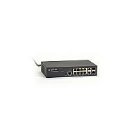 Black Box Gigabit Ethernet(1000-mbps)managed Switch-(8)10/100/1000-mbps Copper Rj45,(2)100/1000-mbps Dual-media Rj45/sfp,gsa,taa (LGB1110A)