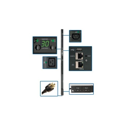 Tripp Lite Pdu Switched 30a C19 C13 Lx Platform 0u (PDUMVR30HVNETLX)