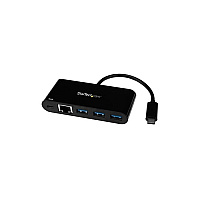 StarTech Adapter Hub Usb C To Ethernet 3 Port (US1GC303APD)