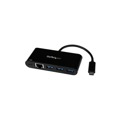 StarTech Adapter Hub Usb C To Ethernet 3 Port (US1GC303APD)
