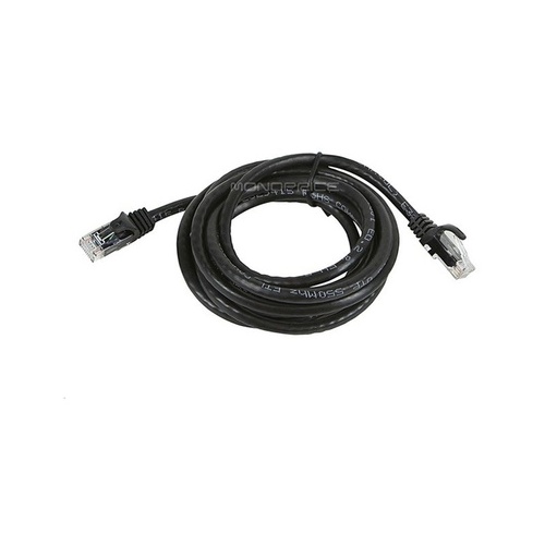 Monoprice Cat6 Utp Cable_ 7ft Black (9799)