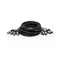 Monoprice Channel-4 Xlr M/xlr F Snake Cable 20f (8767)