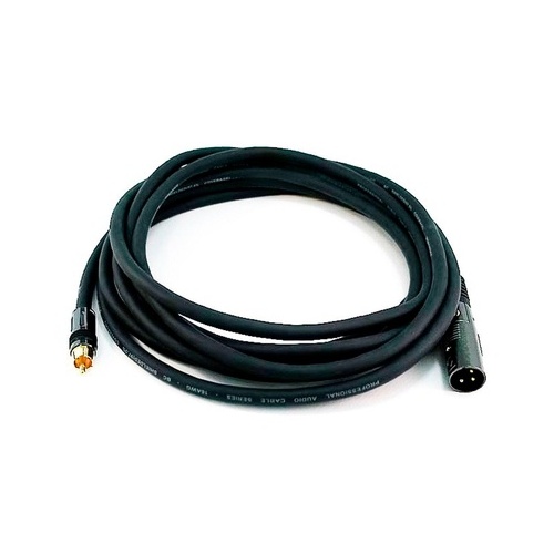 Monoprice Xlr Male To Rca Male 16awg Cable 15ft (4779)