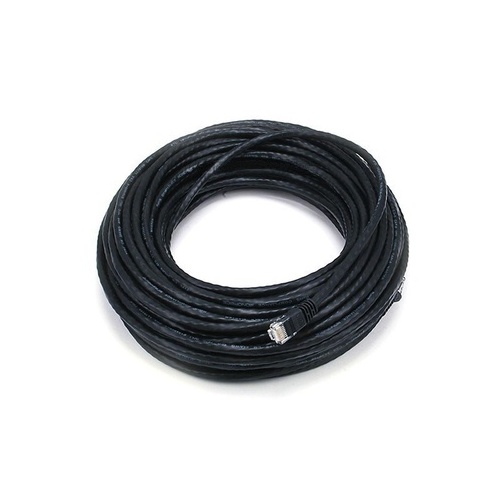 Monoprice Cat5e Utp Patch Cable_ 75ft Black (5001)
