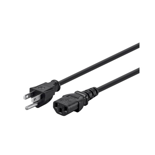 Monoprice Power Cord Cable W/ 3 Conductor 15ft (5294)