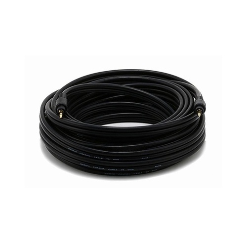 Monoprice Stereo M To Stereo M Cable 35ft - Black (5582)