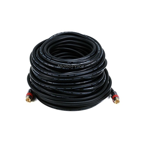 Monoprice Coaxial Audio/video Rca Cl2 75ft (5871)