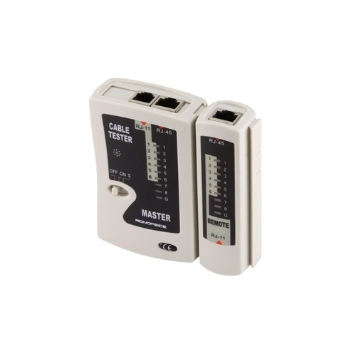 Monoprice Rj-11 And Rj-45 Modular Plug Tester (8138)
