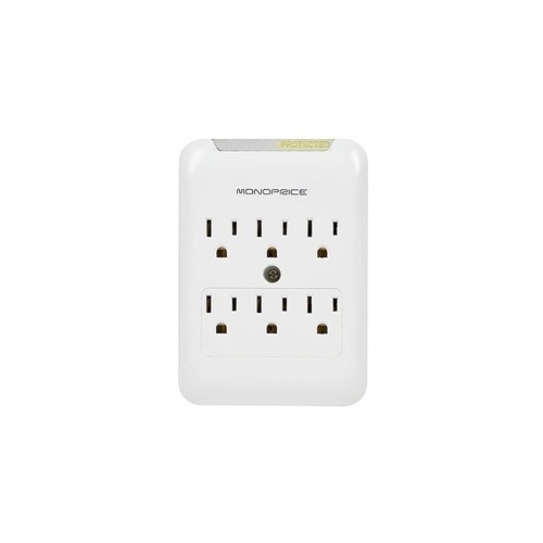 Monoprice Power Surge Protector 6 Outlet (9196)
