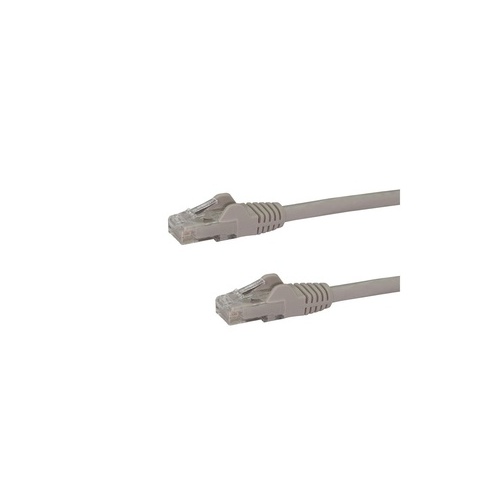StarTech 1ft Cat6 Ethernet Cable Gray 100w Poe (N6PATCH1GR)