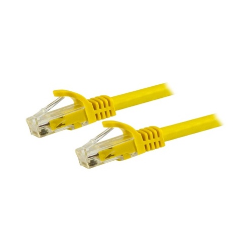StarTech 5ft Cat6 Ethernet Cable Yellow 100w Poe (N6PATCH5YL)