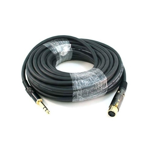 Monoprice Xlr F To 1/4inch Trs M Cable 50ft (4774)