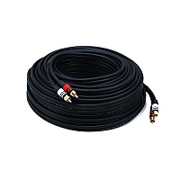 Monoprice Rca Plug/2 Rca Plug M/m 100ft (5350)