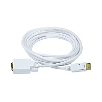 Monoprice Displayport To Vga Cable - White 10ft (6020)