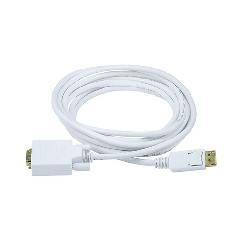 Monoprice Displayport To Vga Cable - White 10ft (6020)