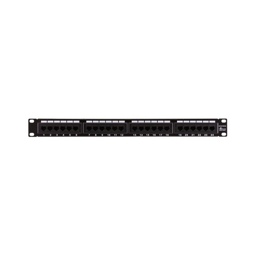 Monoprice Cat6 Patch Panel 110 Type 24 Port (7253)