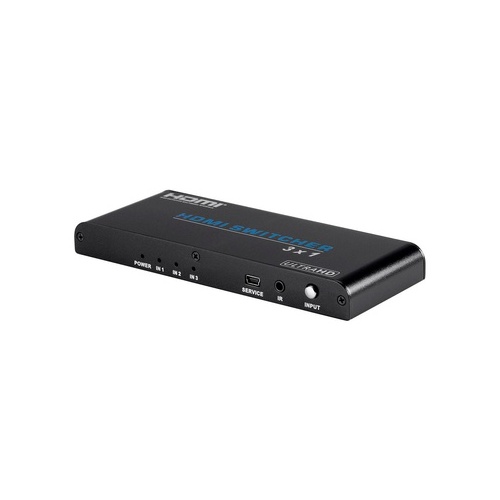 Monoprice Pro 4k 3x1 Hdmi Switch Hdcp 2.2 Support (15262)