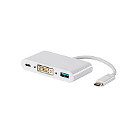 Monoprice Select Series Usb-c Dvi Multiport Adapte (15759)