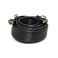 Monoprice Super Vga Hd15 M/m Cable W/ Audio 100ft (5364)