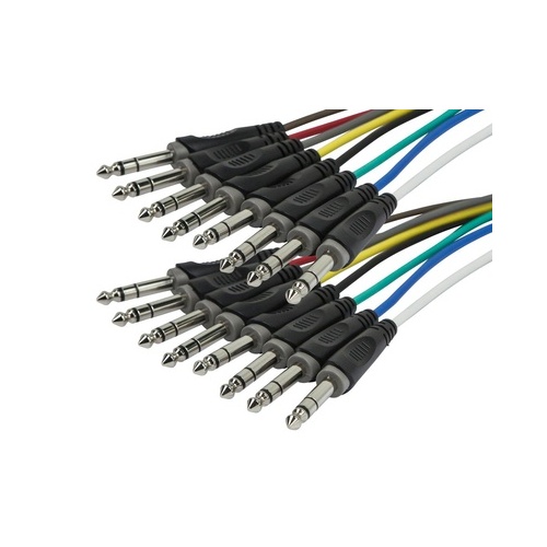 Monoprice Trs Male To 1/4 Trs Male Snake Cable 6 (601196)