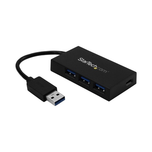 StarTech 4 Port Usb 3.0 Hub 5gbps 3 Usb-a/1 Usb-c (HB30A3A1CFB)