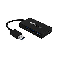 StarTech 4 Port Usb 3.0 Hub 5gbps 3 Usb-a/1 Usb-c (HB30A3A1CSFS)