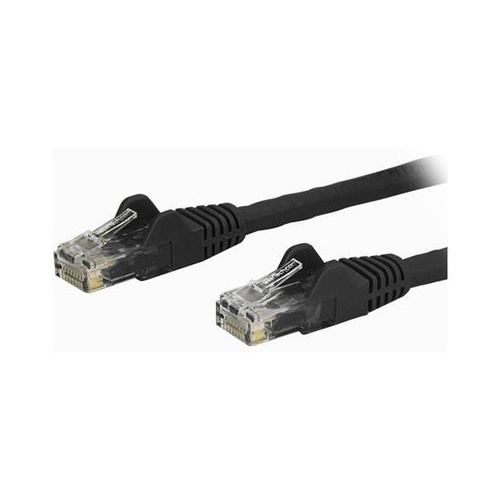 StarTech 8ft Cat6 Ethernet Cable Black 100w Poe (N6PATCH8BK)