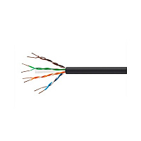 Monoprice Cat6 Utp Solid Direct Burial Blk 1000ft (12732)