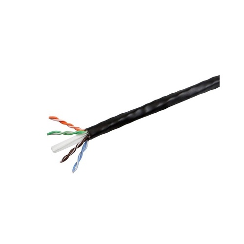 Monoprice Cat6 Utp_(cmp) - Black- 1000ft (12807)