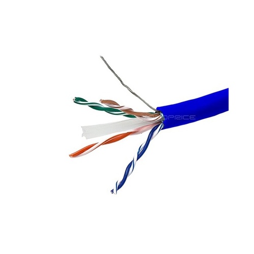 Monoprice Cat 6 Stp Solid (cm) - Blue - 500ft (13564)