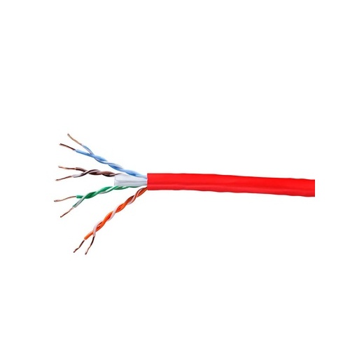 Monoprice Cat6 Utp_(cmp) - Red- 1000ft (13736)