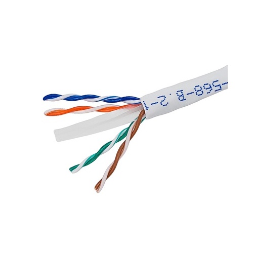Monoprice Cat6 Utp Stranded (cm) 1000ft - White (2273)