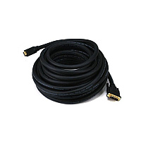 Monoprice Hdmi To Dvi Adapter Cable - Black 50ft (2810)