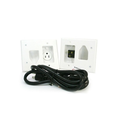Monoprice Recessed Pro Power Kit W/straight Blade (4652)