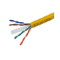 Monoprice Cat6 Utp Solid (cmr)1000ft - Yellow (8109)