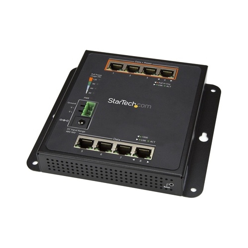 StarTech Industrial 8 Port Gigabit Poe Switch 30w (IES81GPOEW)