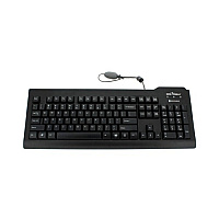 Seal Shield Medical Grade Keyboard Hebrew Black (SSKSV208IL)