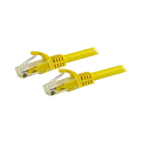 StarTech 14ft Cat6 Ethernet Cable Yellow 100w Poe (N6PATCH14YL)