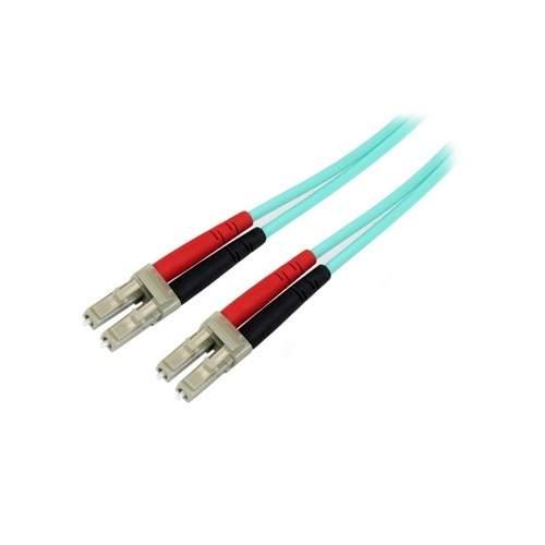 StarTech Fiber Optic Cable 1m Aqua Mm 50/125 Om4 (450FBLCLC1)