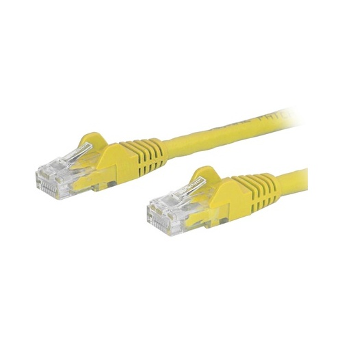 StarTech 4ft Cat6 Ethernet Cable Yellow 100w Poe (N6PATCH4YL)