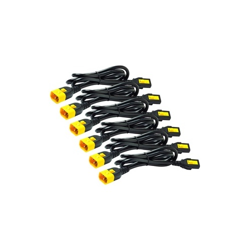 APC Power Cord Kit (6 Ea), Locking (AP8706SWW)