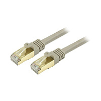 StarTech 2 Ft Cat6a Ethernet Cable - Stp Gray (C6ASPAT2GR)