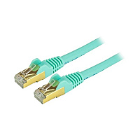 StarTech 35 Ft Cat6a Ethernet Cable - Stp Aqua (C6ASPAT35AQ)