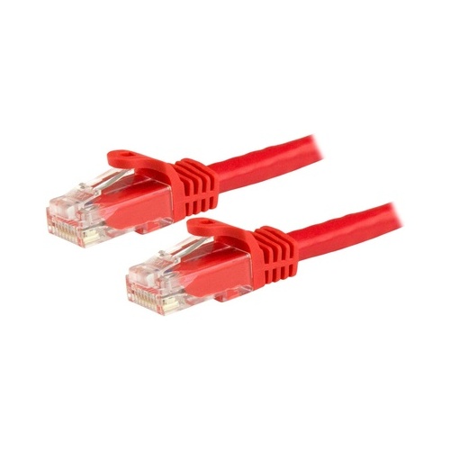 StarTech 30ft Cat6 Ethernet Cable Red 100w Poe (N6PATCH30RD)