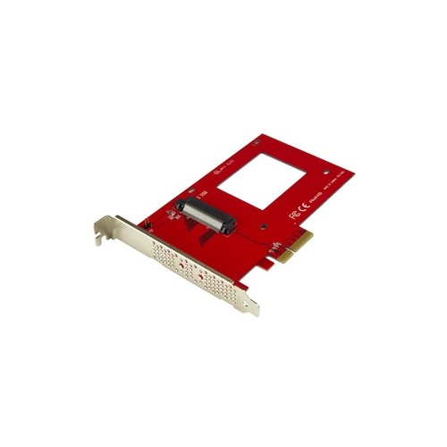 StarTech Adapter, U.2 To Pcie - 2.5" U.2 Nvme Ssd (PEX4SFF8639)