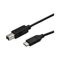 StarTech Printer Cable Usb C To Usb B 3m Usb 2.0 (USB2CB3M)