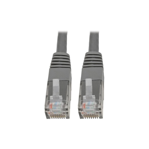 Tripp Lite Cat6 Cat5e Molded Patch Cable Gray 2ft (N200002GY)