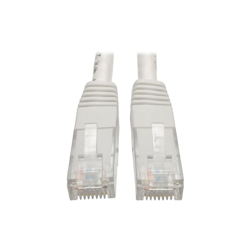 Tripp Lite Cat6 Cat5e Molded Patch Cable White 6ft (N200006WH)